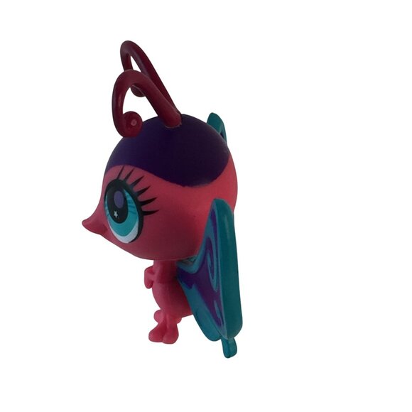 Littlest Pet Shop 2740 Pink Purple Butterfly 257 Orange Fanya Farfalla Butterfly - Picture 5 of 11